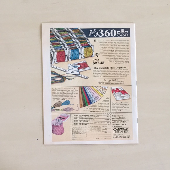 1991-93 Lot of 7 Cross Stitch & Country Crafts Magazines Vintage (Better Homes) - Picture 11 of 11